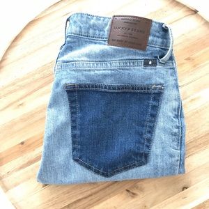 Lucky Brand high rise skinny Bridgette two tone